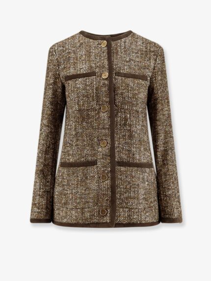 Golden Goose Deluxe Brand Boxy Fit Wool Blend Blazer