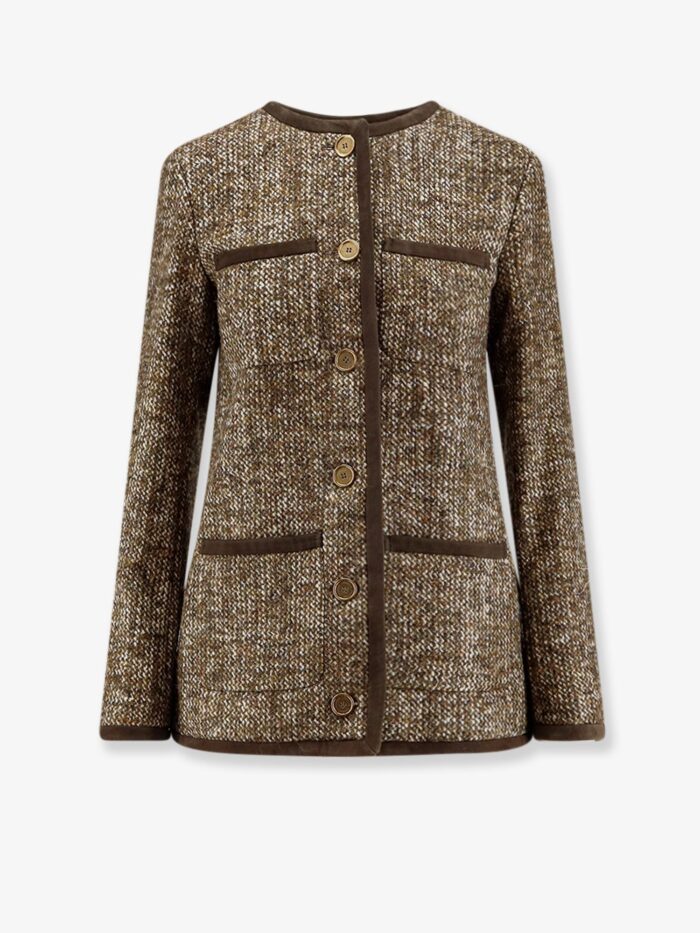 Golden Goose Deluxe Brand Boxy Fit Wool Blend Blazer