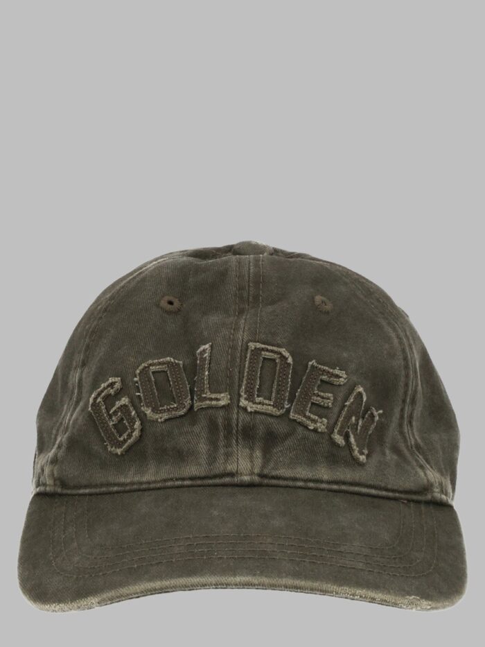 golden goose deluxe brand cappello da baseball con patch logo Golden Goose Deluxe Brand CAPPELLO DA BASEBALL CON PATCH LOGO
