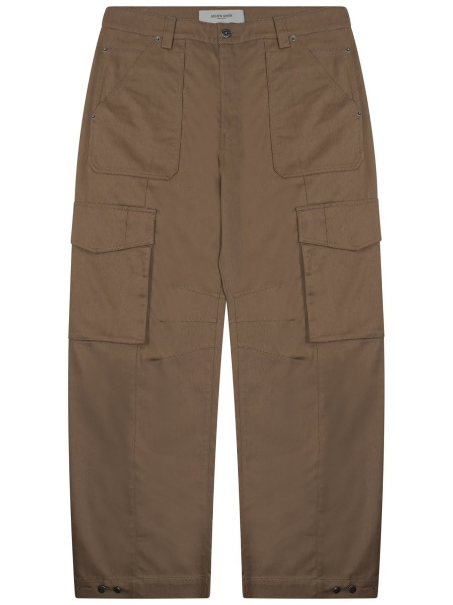 Golden Goose Deluxe Brand CARGO PANTS WITH LOGO