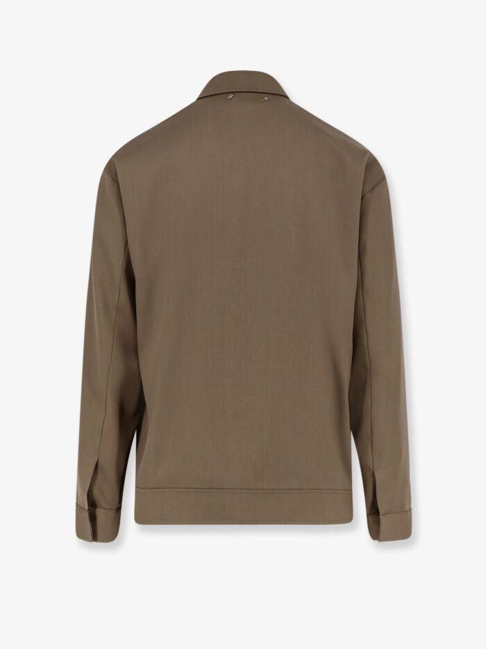Golden Goose Deluxe Brand Coach Wool And Cotton Jacket