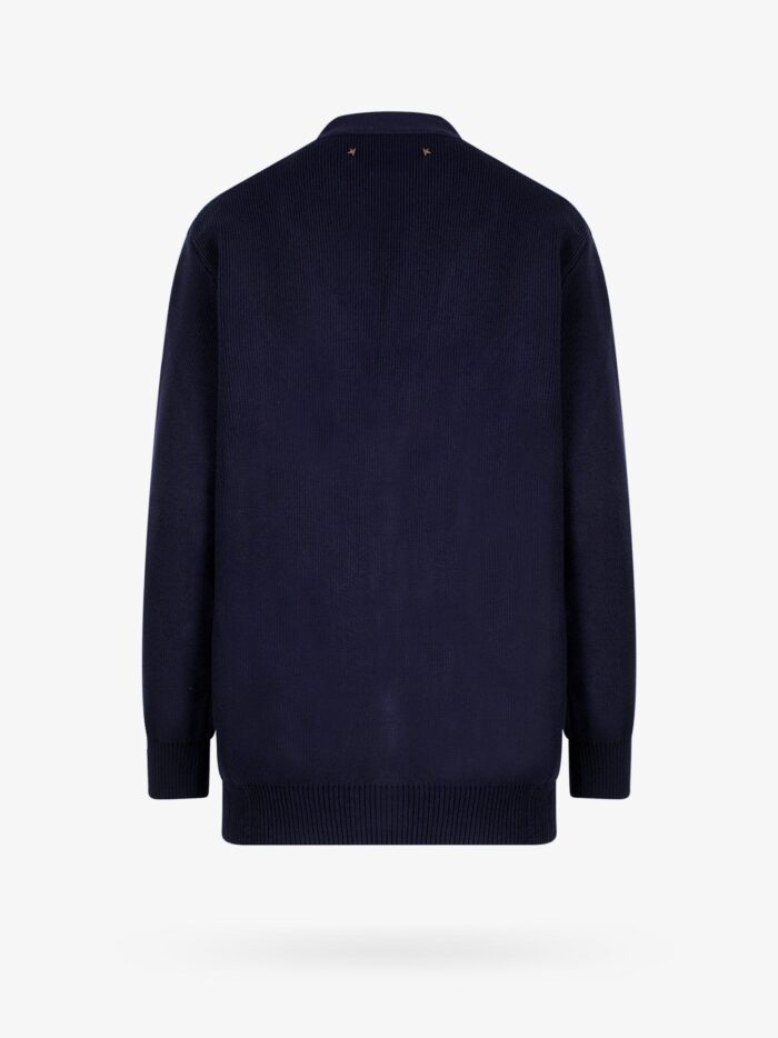 Golden Goose Deluxe Brand Cotton Cardigan With Brooch Detail