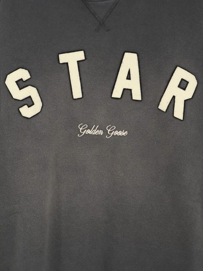 Golden Goose Deluxe Brand Cotton Sweatshirt With Front Logo