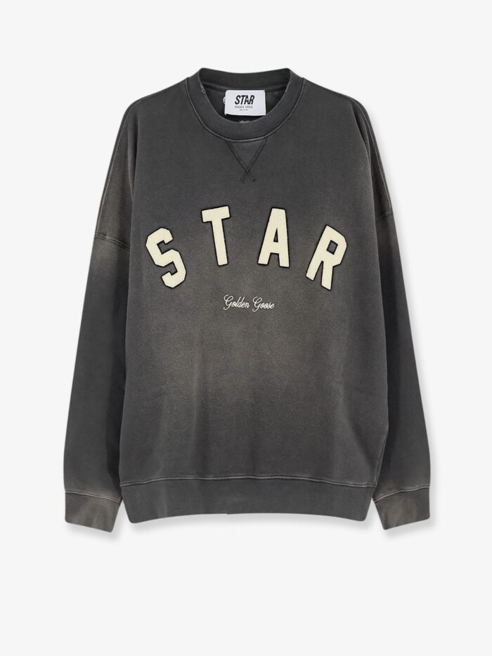Golden Goose Deluxe Brand Cotton Sweatshirt With Front Logo