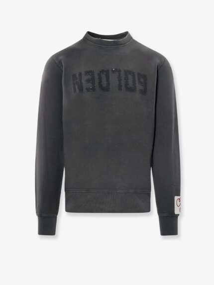 Golden Goose Deluxe Brand Cotton Sweatshirt With Logo Print