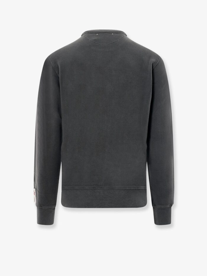 Golden Goose Deluxe Brand Cotton Sweatshirt With Logo Print