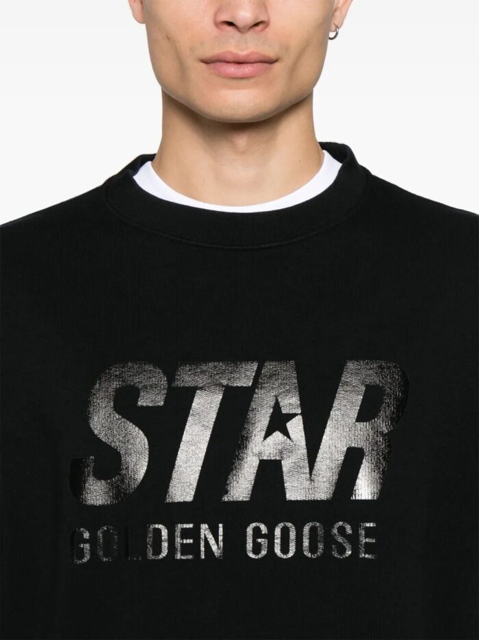 Golden Goose Deluxe Brand Cotton Sweatshirt With Print