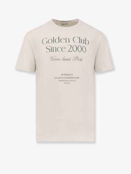 Golden Goose Deluxe Brand Cotton T-shirt With Print