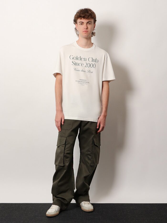 Golden Goose Deluxe Brand Cotton T-shirt With Print