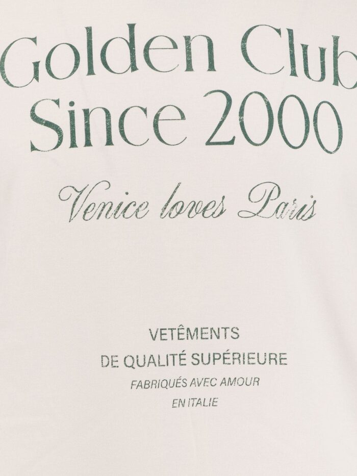 Golden Goose Deluxe Brand Cotton T-shirt With Print