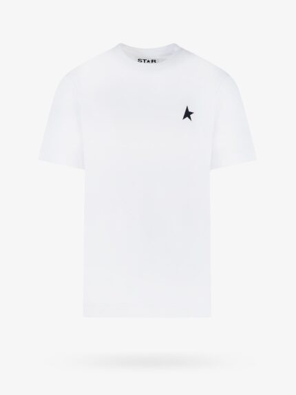 Golden Goose Deluxe Brand Cotton T-shirt With Star Print
