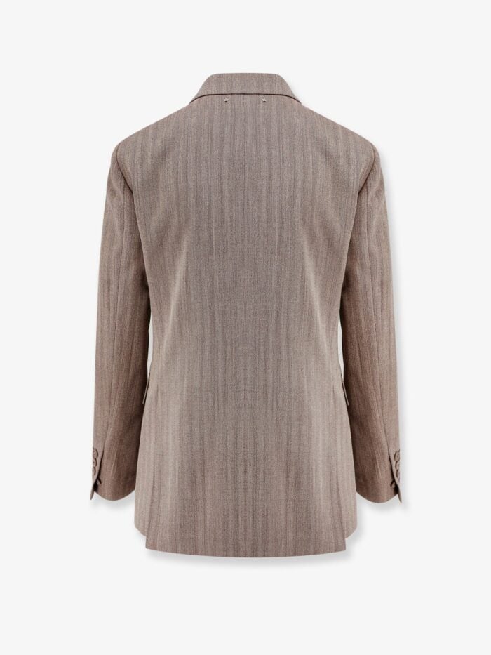 Golden Goose Deluxe Brand Diva Herringbone Virgin Wool Blazer