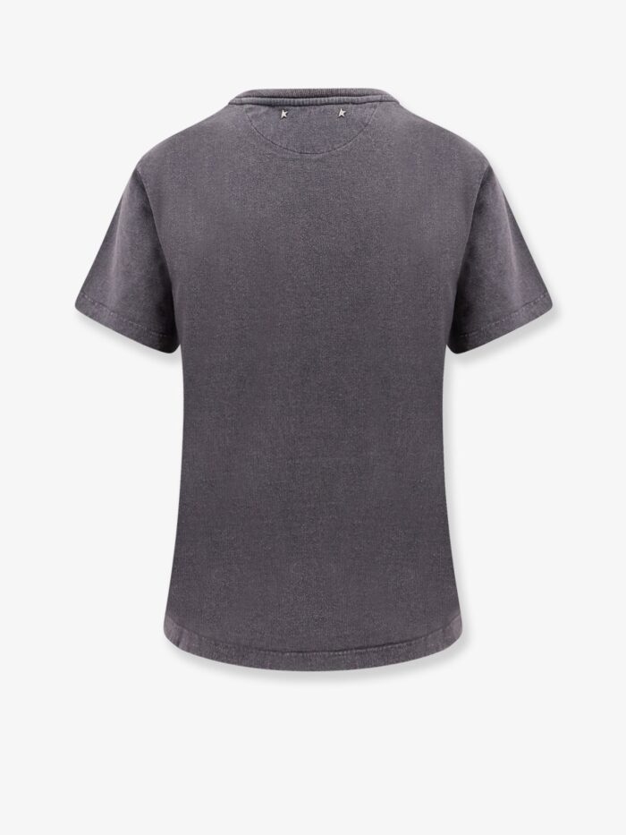 Golden Goose Deluxe Brand Doris Cotton T-shirt With Logo Detail