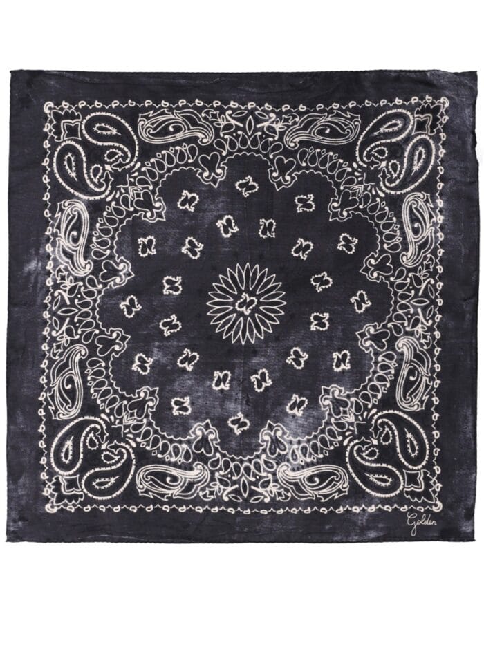Golden Goose Deluxe Brand FOULARD CON MOTIVO PAISLEY