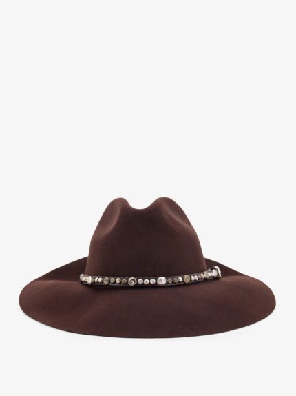 Golden Goose Deluxe Brand Golden Fedora Hat