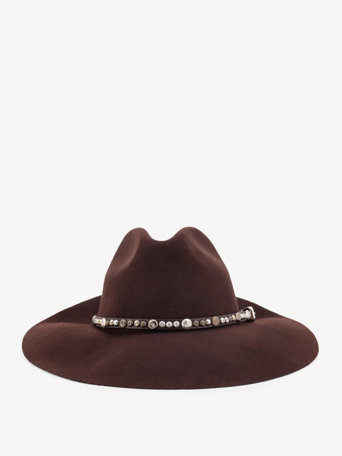 Golden Goose Deluxe Brand Golden Fedora Hat