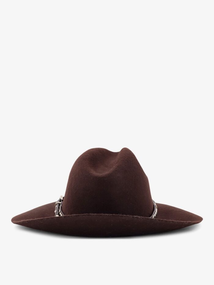 Golden Goose Deluxe Brand Golden Fedora Hat