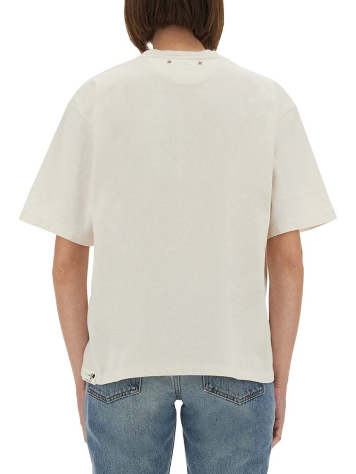 Golden Goose Deluxe Brand "JOURNEY" T-SHIRT WITH PRINT