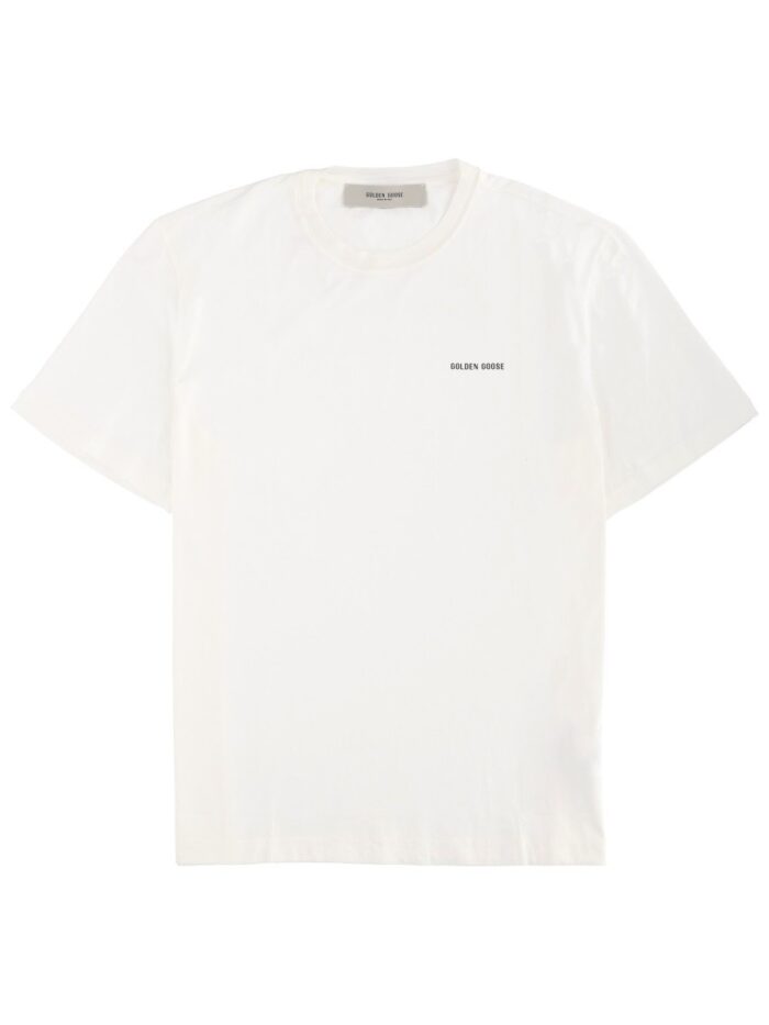 golden goose deluxe brand logo print t shirt Golden Goose Deluxe Brand LOGO PRINT T-SHIRT