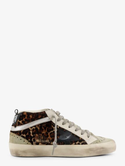 Golden Goose Deluxe Brand Mid Star Classic High-top Ponyskin Sneakers