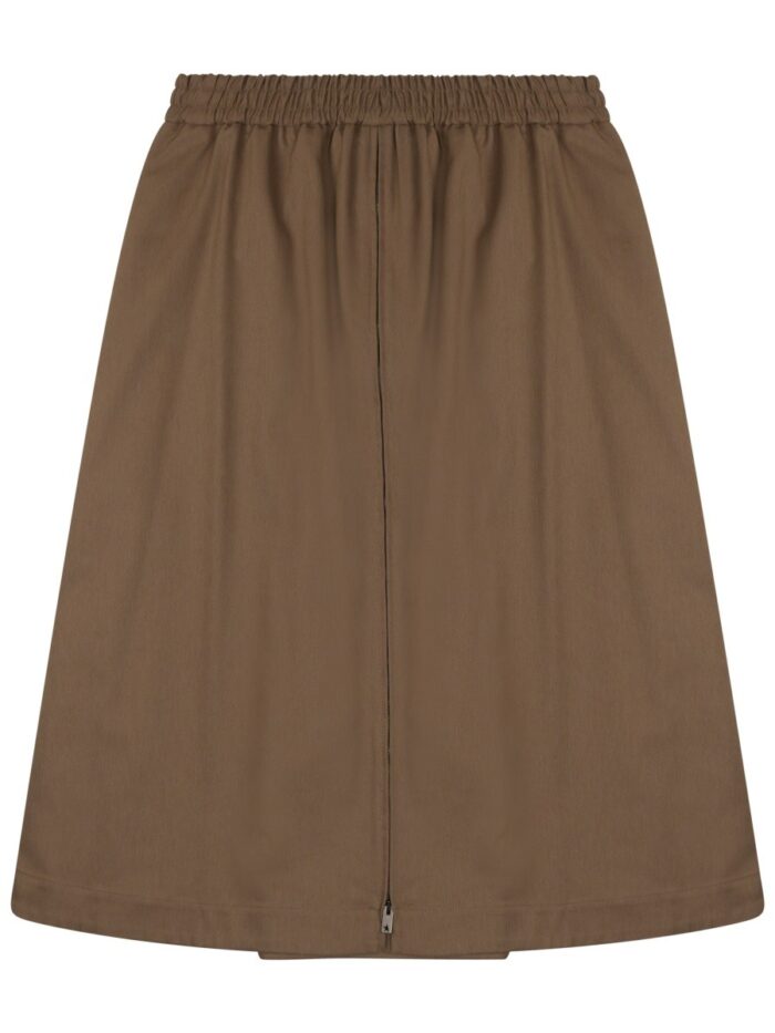 Golden Goose Deluxe Brand MIDI SKIRT WITH FRONT ZIPPER