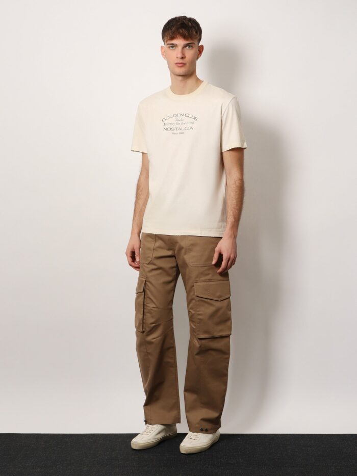 Golden Goose Deluxe Brand Organic Cotton T-shirt With Print