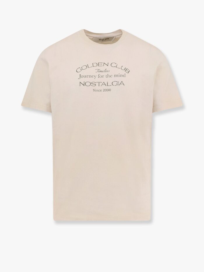 Golden Goose Deluxe Brand Organic Cotton T-shirt With Print