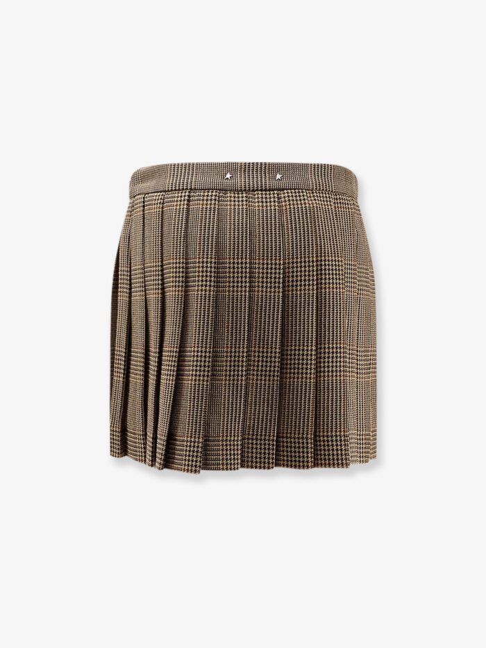 Golden Goose Deluxe Brand Orianaa Virgin Wool Mini Skirt