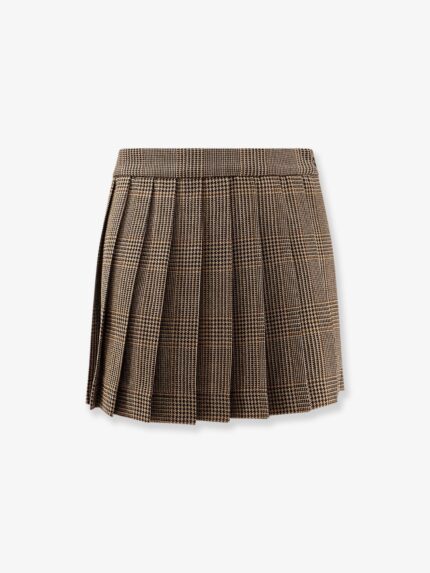 Golden Goose Deluxe Brand Orianaa Virgin Wool Mini Skirt