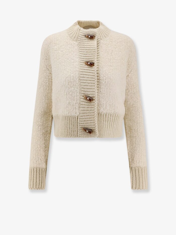 Golden Goose Deluxe Brand Oxa Bouclé Wool Blend Cardigan