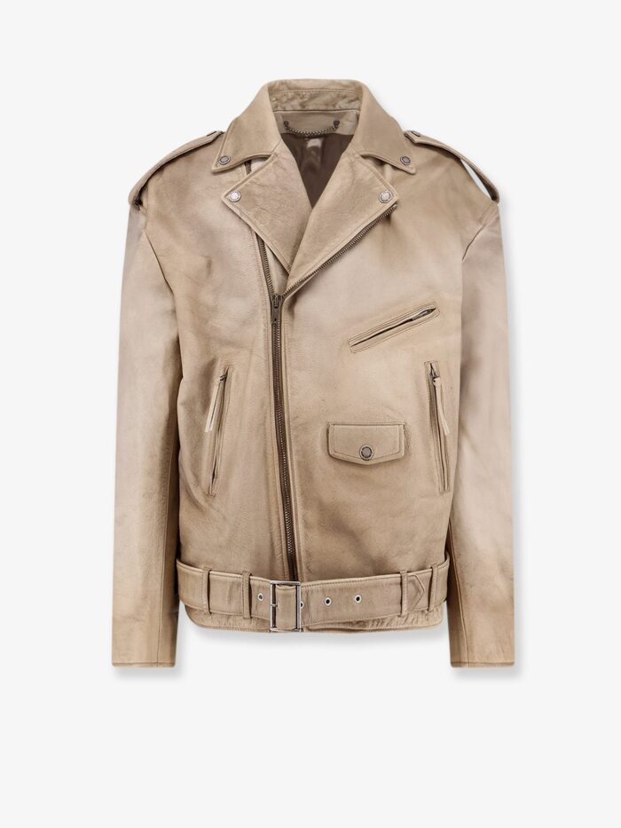 Golden Goose Deluxe Brand Phoebe Over Leather Jacket