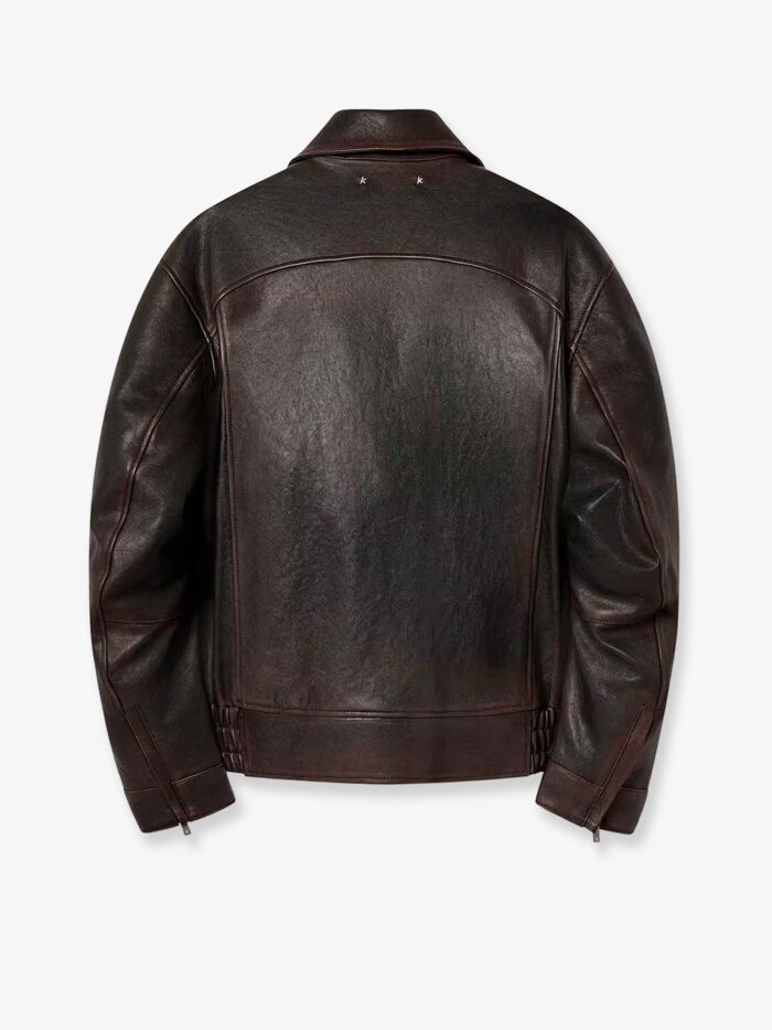 Golden Goose Deluxe Brand Prince Leather Bomber