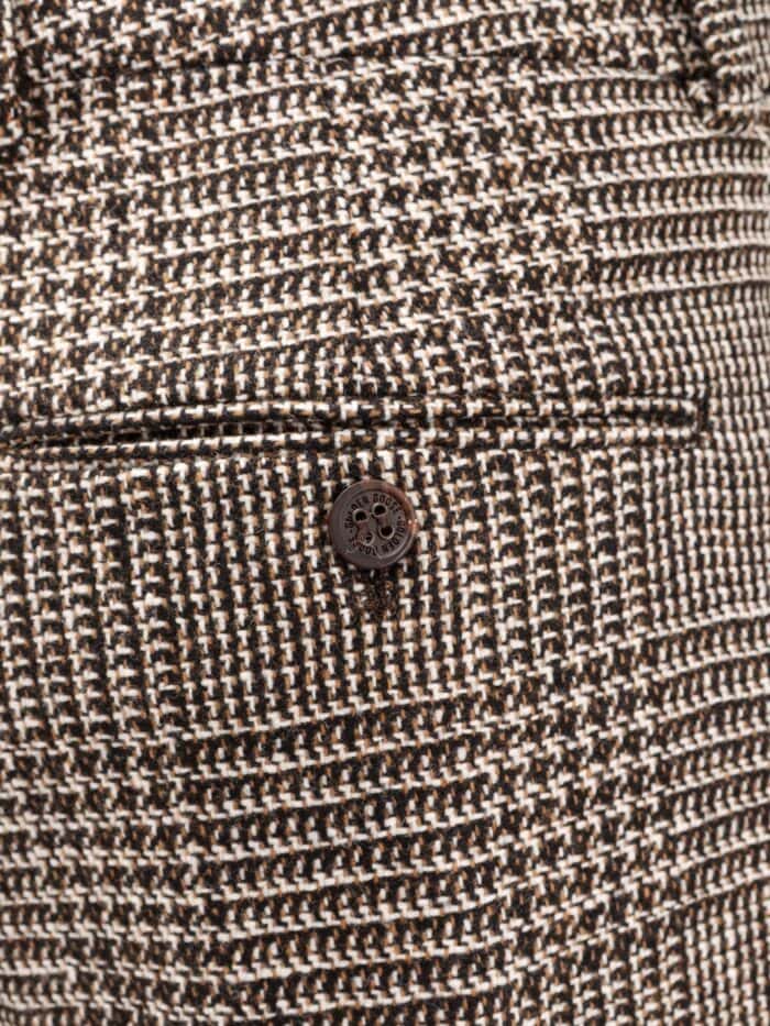 Golden Goose Deluxe Brand Relax Staright Prince Of Wales Trouser