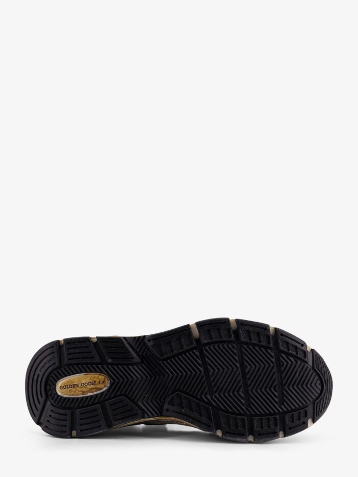 Golden Goose Deluxe Brand Running Dad Mesh And Leather Sneakers With Logo On The Side