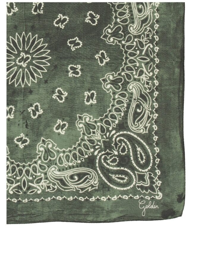 Golden Goose Deluxe Brand SCARF WITH PAISLEY PATTERN