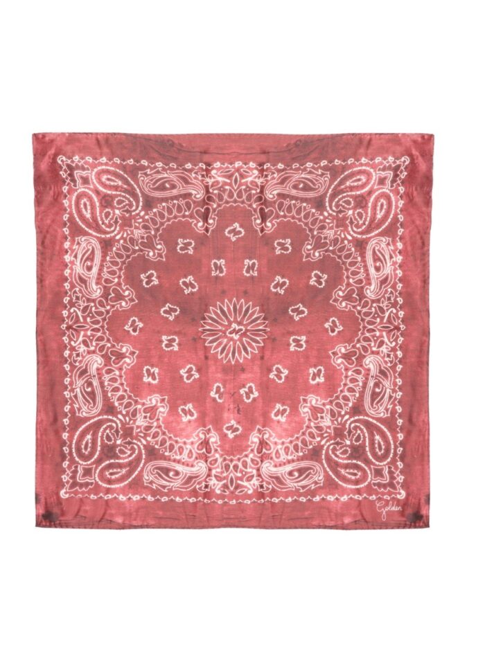 Golden Goose Deluxe Brand SCARF WITH PLAISLEY PATTERN
