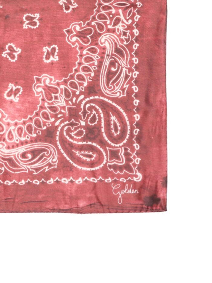 Golden Goose Deluxe Brand SCARF WITH PLAISLEY PATTERN