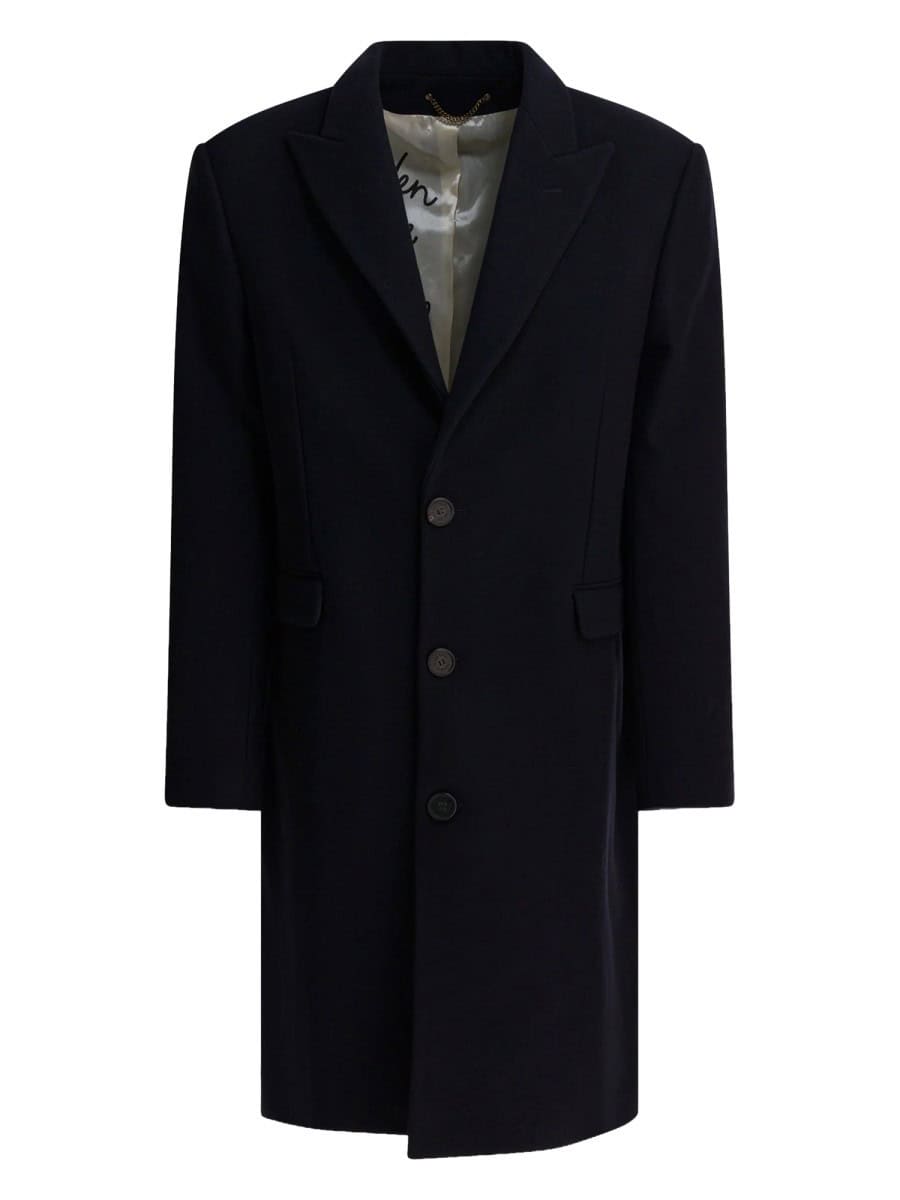 Golden Goose Deluxe Brand SINGLE-BREASTED WOOL COAT