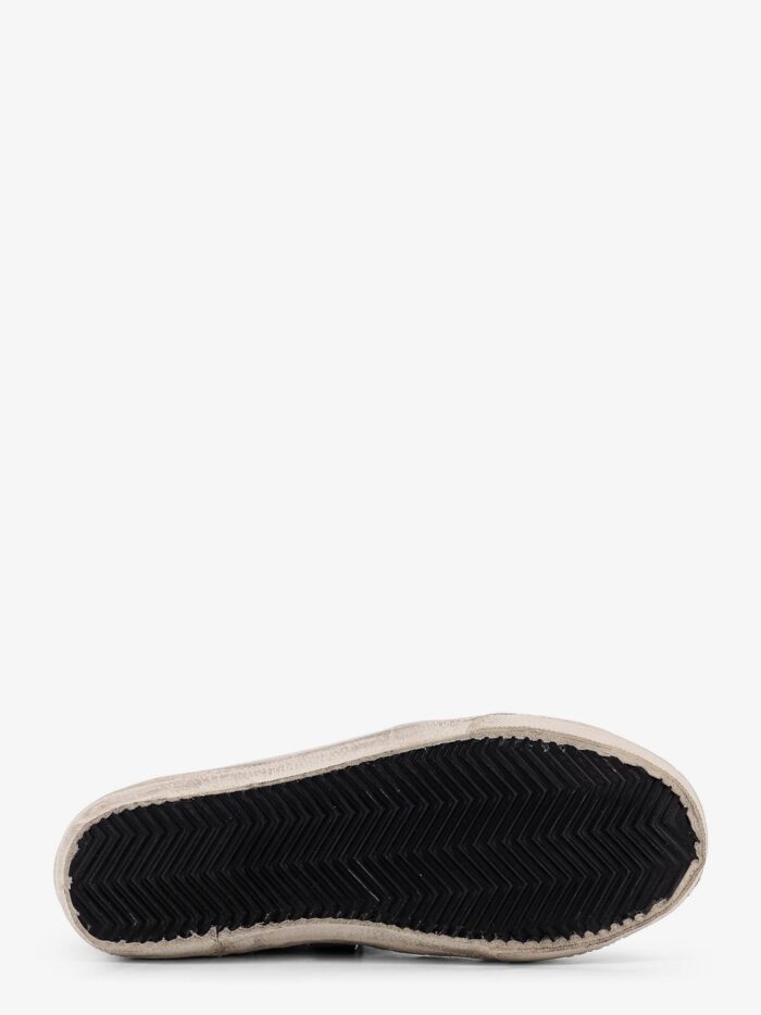 Golden Goose Deluxe Brand Slide Classic Suede High-top Sneakers With Glitter Inserts