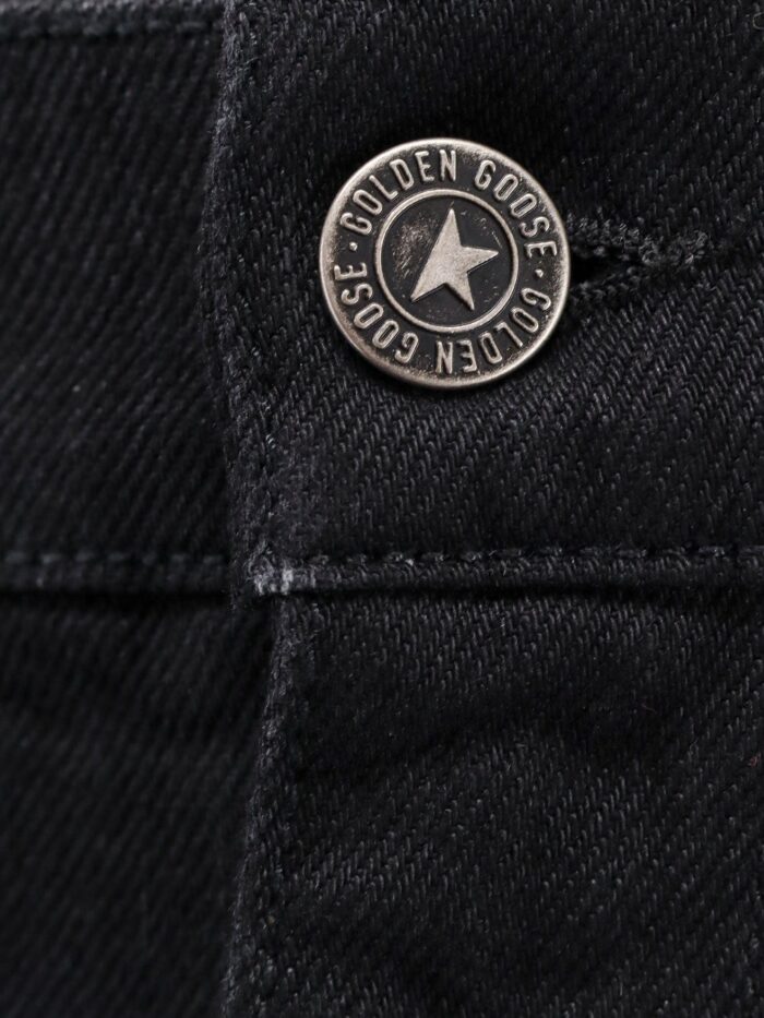 Golden Goose Deluxe Brand Slim Fit Black Denim Trouser