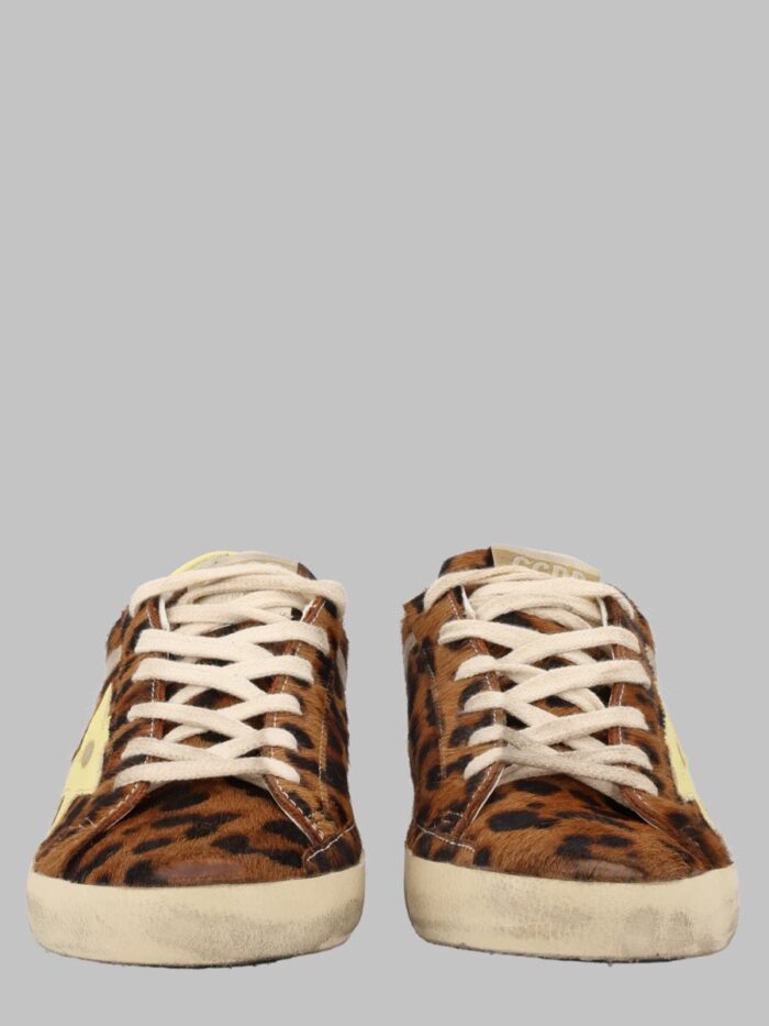 Golden Goose Deluxe Brand SNEAKER "SUPER-STAR" IN CAVALLINO