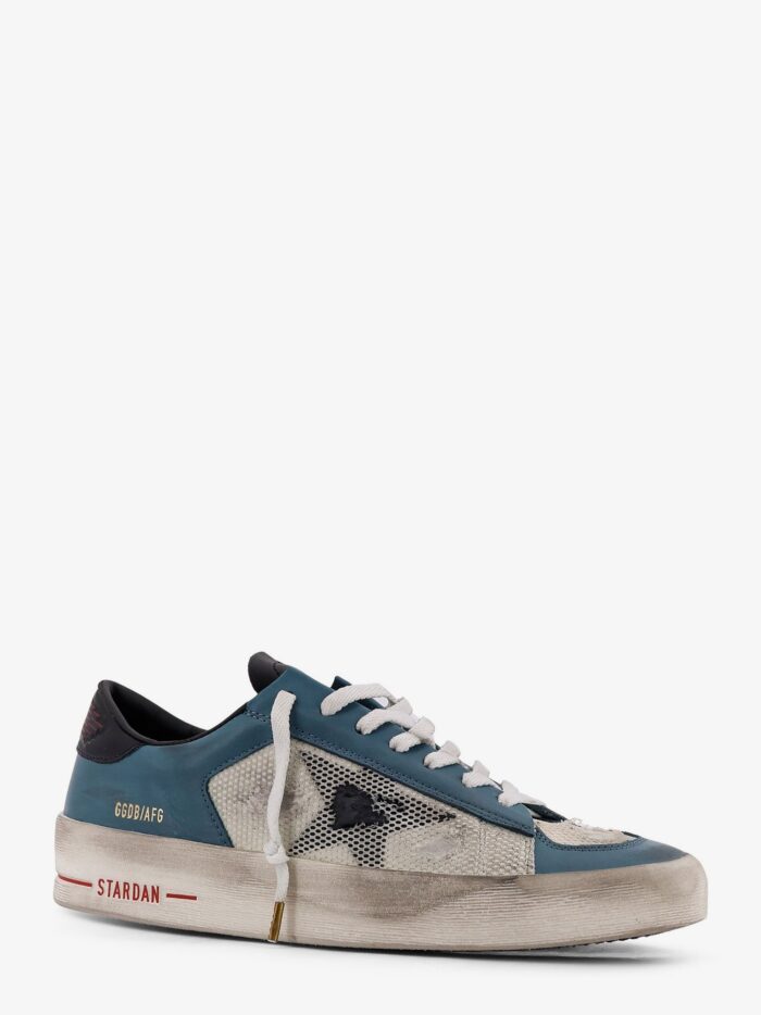 Golden Goose Deluxe Brand Stardan Under Net Star Low-top Leather Sneakers