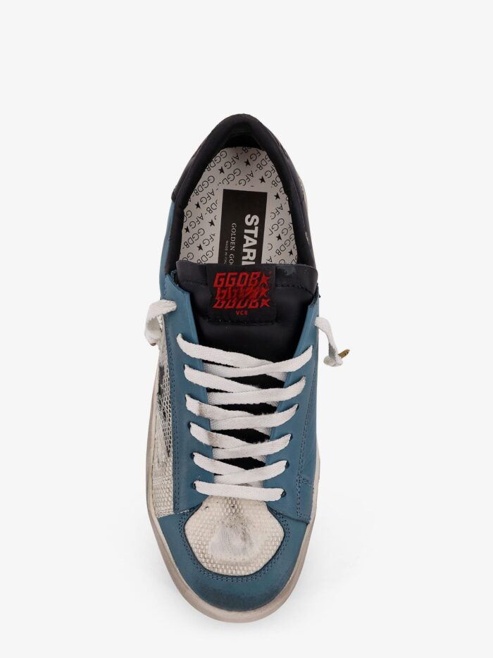 Golden Goose Deluxe Brand Stardan Under Net Star Low-top Leather Sneakers
