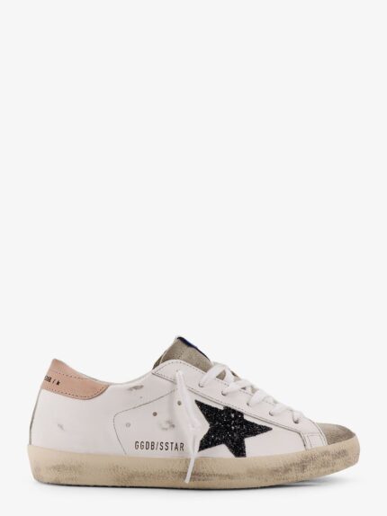Golden Goose Deluxe Brand Super-star Classic With List Low-top Leather Sneakers