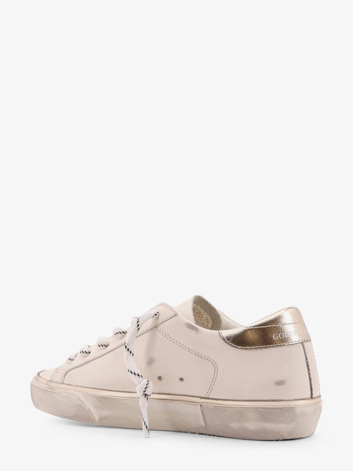 Golden Goose Deluxe Brand Super-Star Classic With List Low-top Leather Sneakers With Used Effect
