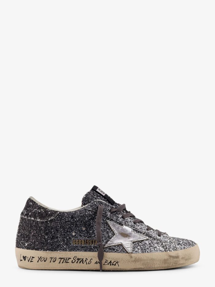 Golden Goose Deluxe Brand Super-star Classic With List Low-top Sneakers With Sequins