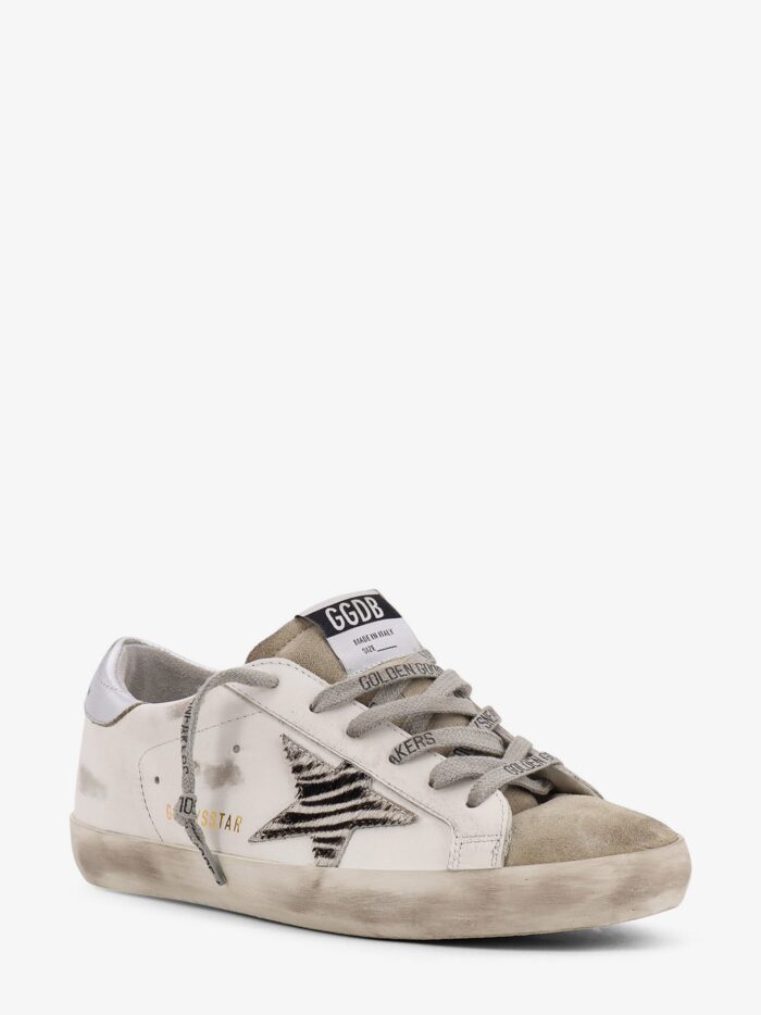 Golden Goose Deluxe Brand Super-star Classic With List Low-top Sneakers With Suede Inserts