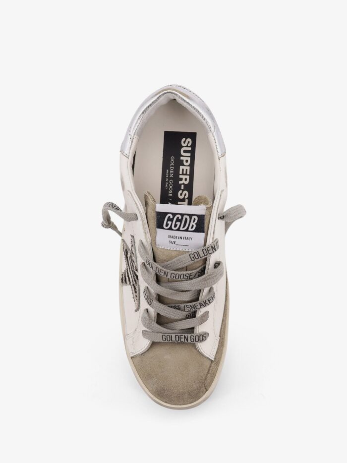 Golden Goose Deluxe Brand Super-star Classic With List Low-top Sneakers With Suede Inserts