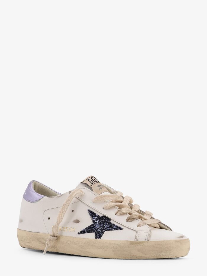 Golden Goose Deluxe Brand Super-star Classic With List Low-top Sneakers With Suede Inserts