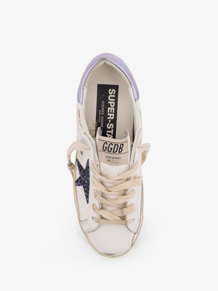 Golden Goose Deluxe Brand Super-star Classic With List Low-top Sneakers With Suede Inserts